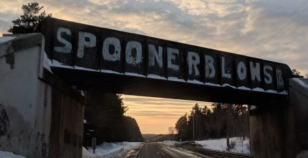 Spooner Blows Bridge at Dusk - Cropped