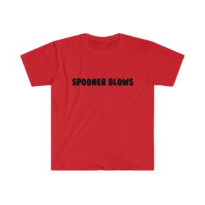 Spooner Blows – Men’s Fitted Logo (Black) Tee - Image 5
