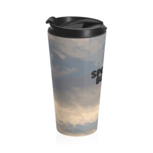 Spooner Blows - Stainless Steel Logo Travel Mug - Image 3