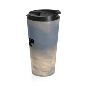 Spooner Blows - Stainless Steel Logo Travel Mug - Image 4