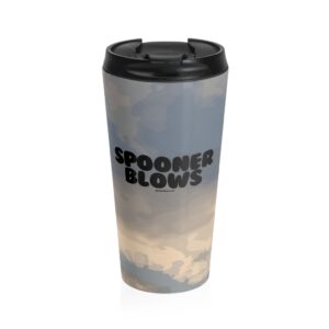 Spooner Blows - Stainless Steel Logo Travel Mug