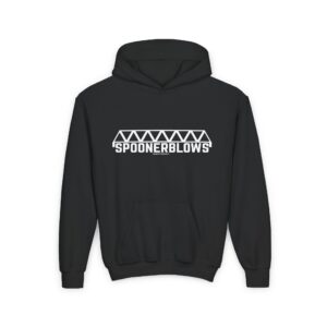 Spooner Blows - Youth Heavy Blend Hooded Sweatshirt - Image 5