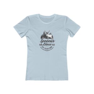 Spooner Blows - Women's Boyfriend Outdoors Tee - Image 5