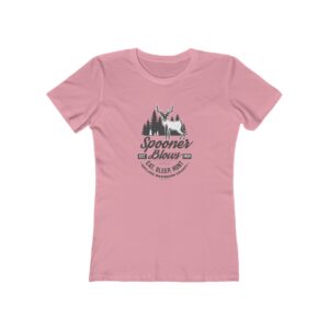 Spooner Blows - Women's Boyfriend Outdoors Tee - Image 7