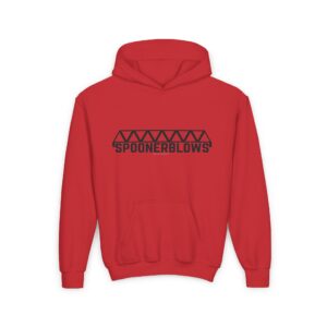 Spooner Blows - Youth Heavy Blend Hooded Sweatshirt - Image 15