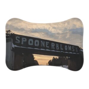 Spooner Blows Sunset - Pet Feeding Mat