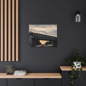 Spooner Blows - Winter Bridge Canvas Gallery Wrap - Image 5