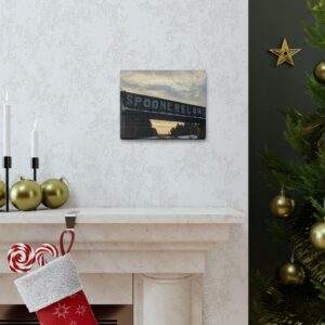 Spooner Blows - Winter Bridge Canvas Gallery Wrap - Image 13