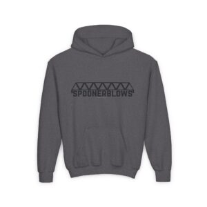 Spooner Blows - Youth Heavy Blend Hooded Sweatshirt - Image 9