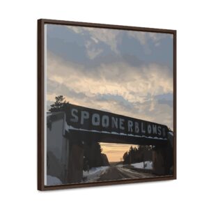 Spooner Blows - Framed Gallery Wrap Canvas - Image 17