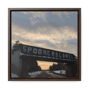 Spooner Blows - Framed Gallery Wrap Canvas - Image 6
