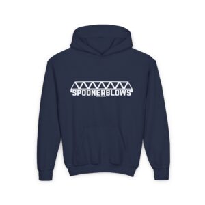 Spooner Blows - Youth Heavy Blend Hooded Sweatshirt - Image 11