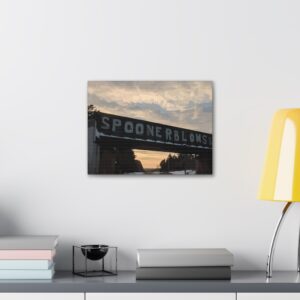 Spooner Blows - Winter Bridge Canvas Gallery Wrap - Image 25
