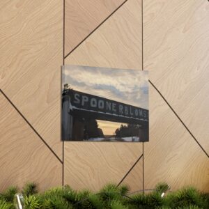 Spooner Blows - Winter Bridge Canvas Gallery Wrap - Image 21