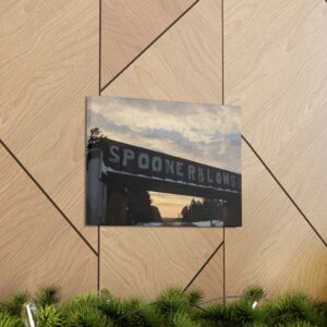 Spooner Blows - Winter Bridge Canvas Gallery Wrap - Image 28