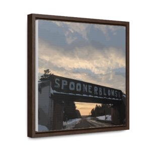 Spooner Blows - Framed Gallery Wrap Canvas - Image 7