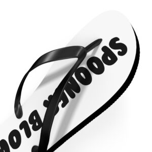 Spooner Blows - Unisex Flip-Flops - Image 3