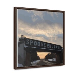 Spooner Blows - Framed Gallery Wrap Canvas - Image 12