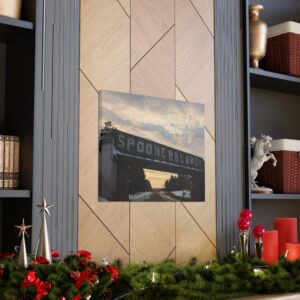 Spooner Blows - Winter Bridge Canvas Gallery Wrap - Image 7