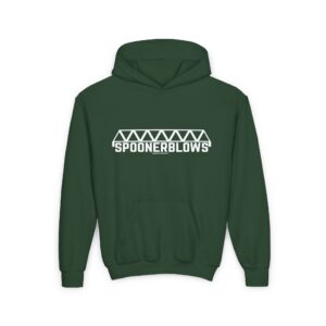 Spooner Blows - Youth Heavy Blend Hooded Sweatshirt - Image 7