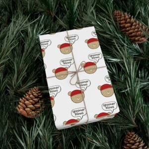Spooner Blows - Bear Talk Wrapping Paper