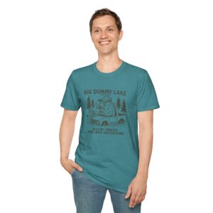Big Dummy Lake Tee - Unisex Casual T-shirt - Image 44