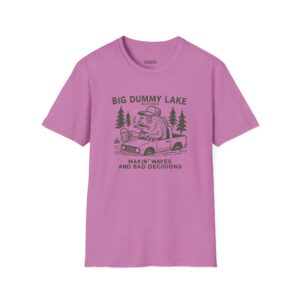 Big Dummy Lake Tee - Unisex Casual T-shirt - Image 51