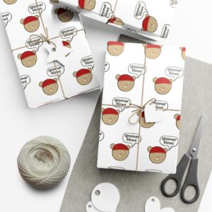 Spooner Blows - Bear Talk Wrapping Paper - Image 14