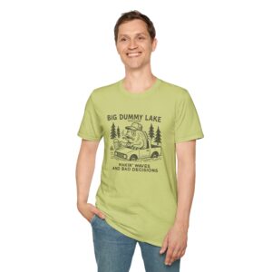 Big Dummy Lake Tee - Unisex Casual T-shirt - Image 4
