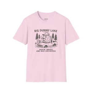 Big Dummy Lake Tee - Unisex Casual T-shirt - Image 56
