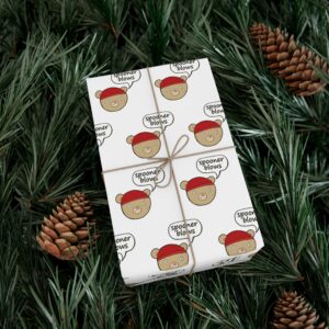 Spooner Blows - Bear Talk Wrapping Paper - Image 20