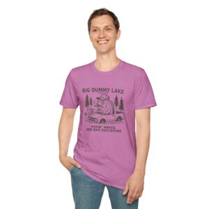 Big Dummy Lake Tee - Unisex Casual T-shirt - Image 54