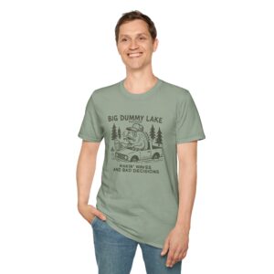 Big Dummy Lake Tee - Unisex Casual T-shirt - Image 34