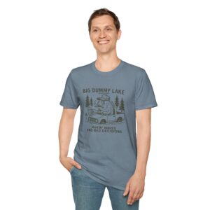 Big Dummy Lake Tee - Unisex Casual T-shirt - Image 49